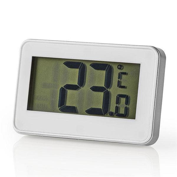 Küchen Thermometer | Silber / Weiss | Kunststoff | Digitaler Bildschirm - handy.ch