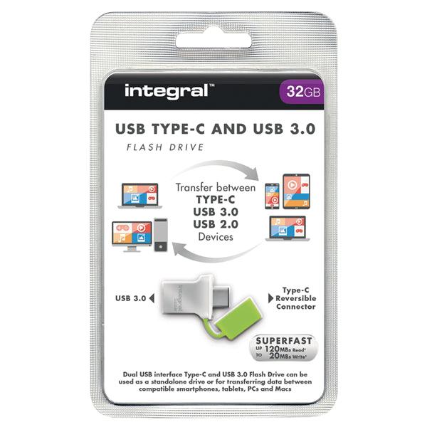 Speicherstick USB 3.0 32 GB Aluminium/Grün - handy.ch