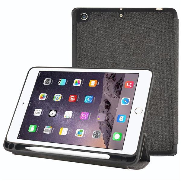 Tablet Folio Case Samsung | iPad Mini 1 / iPad Mini 2 / iPad Mini 3 | eingebauter Stifthalter | Automatische Weckfunktion | Grau / Schwarz | Polycarbonate / TPU - handy.ch
