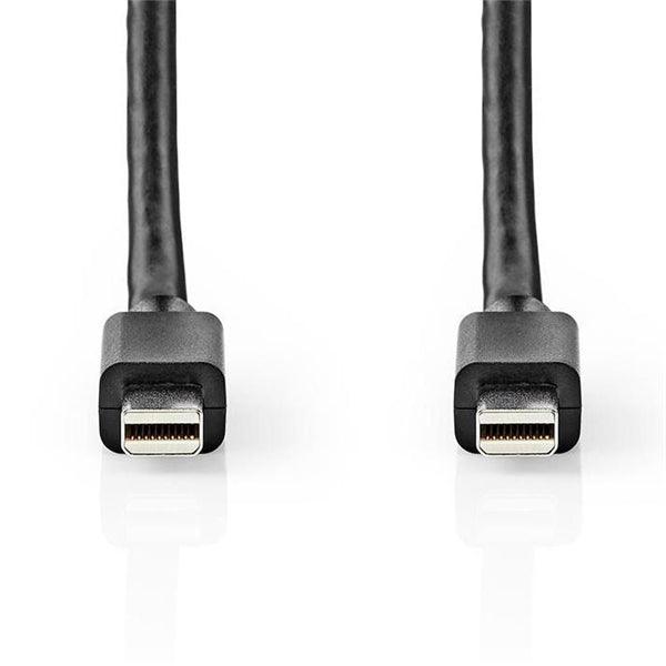 Mini Displayport-Kabel | DisplayPort 1.4 | Mini DisplayPort Stecker | Mini DisplayPort Stecker | 48 Gbps | Vernickelt | 2.00 m | Rund | PVC | Schwarz | Blister - handy.ch