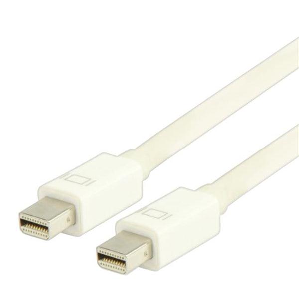 Mini Displayport-Kabel Mini Displayport Stecker - Mini Displayport Stecker 3.00 m Weiss - handy.ch