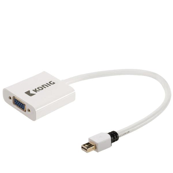 Mini Displayport-Kabel Mini Displayport Stecker - VGA female 0.20 m Weiss - handy.ch