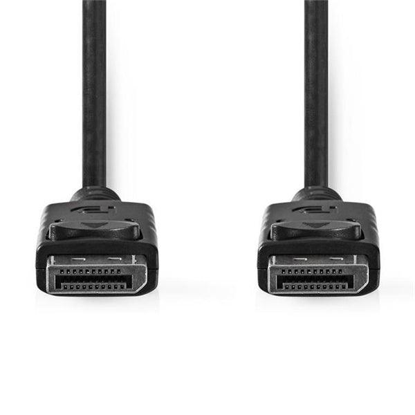 Displayport-Kabel | DisplayPort Stecker | DisplayPort Stecker | 4K@60Hz | Vernickelt | 3.00 m | rund | PVC | Schwarz | Aufhänger - handy.ch