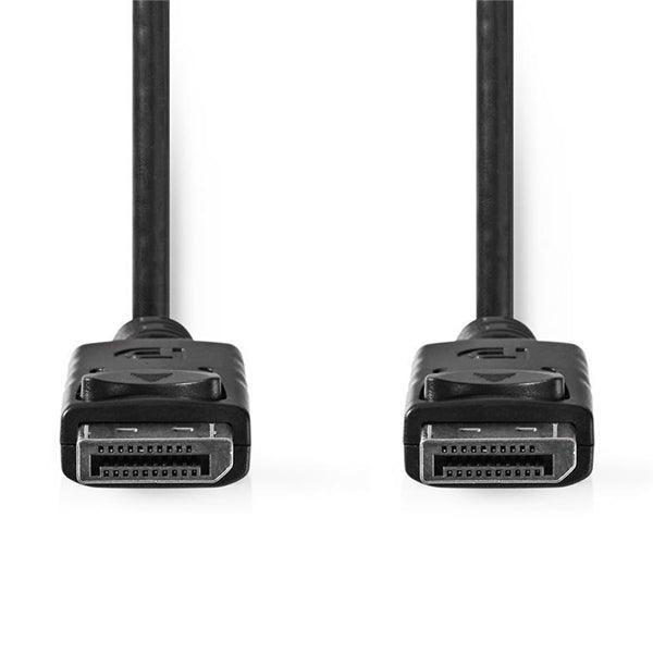 Displayport-Kabel | DisplayPort Stecker | DisplayPort Stecker | 8K@60Hz | Vernickelt | 2.00 m | Rund | PVC | Schwarz | Aufhänger - handy.ch
