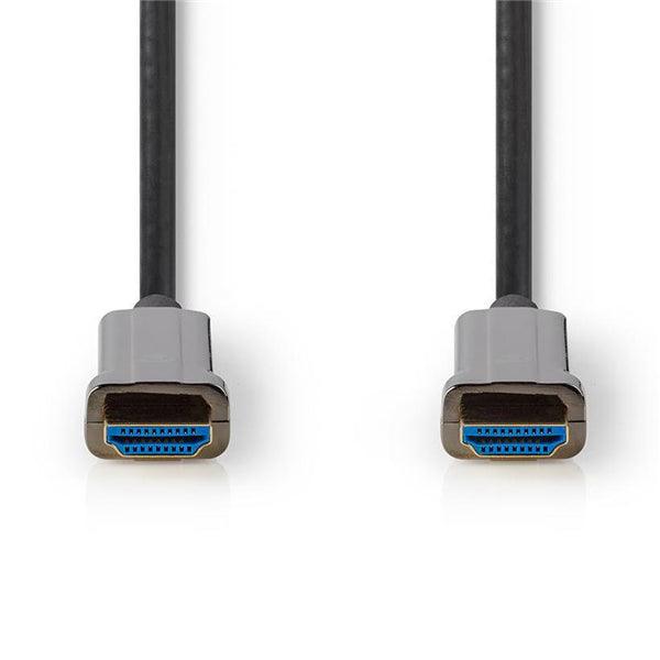 High Speed ??HDMI Kabel mit Ethernet | HDMI Stecker | HDMI Stecker | 8K@60Hz | 48 Gbps | 200.0 m | rund | PVC | Schwarz | Kartonverpackung - handy.ch