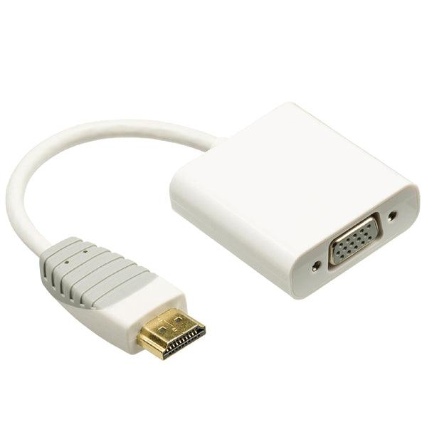 High Speed HDMI Kabel HDMI Anschluss - VGA female 0.20 m Weiss - handy.ch