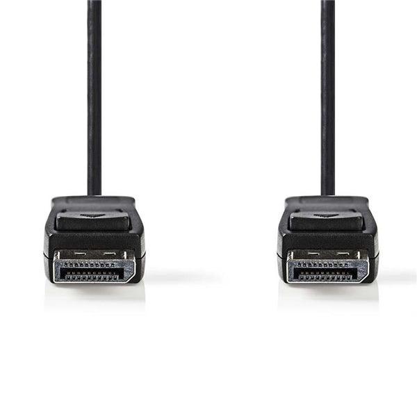 Displayport-Kabel | DisplayPort Stecker | DisplayPort Stecker | 4K@60Hz | Vernickelt | 3.00 m | Rund | PVC | Schwarz | Box - handy.ch
