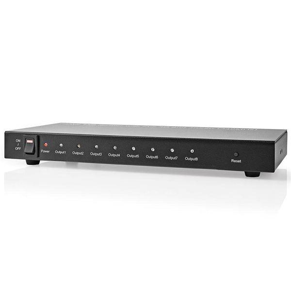 HDMI Splitter | 8-Port port(s) | HDMI Eingang | 8x HDMI Ausgang | 4K@30Hz | 3.4 Gbps | Metall | Anthrazit - handy.ch