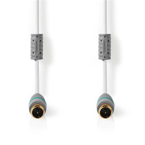 Antennenkabel F-Stecker Quick - F-Stecker Quick 1.00 m Weiss - handy.ch