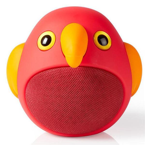 Bluetooth®-Lautsprecher | max Batteriespielzeit: 3 Std | Handgerät | 9 W | Mono | Eingebautes Mikro | Verknüpfbar | Animaticks Perry Parrot | Red - handy.ch
