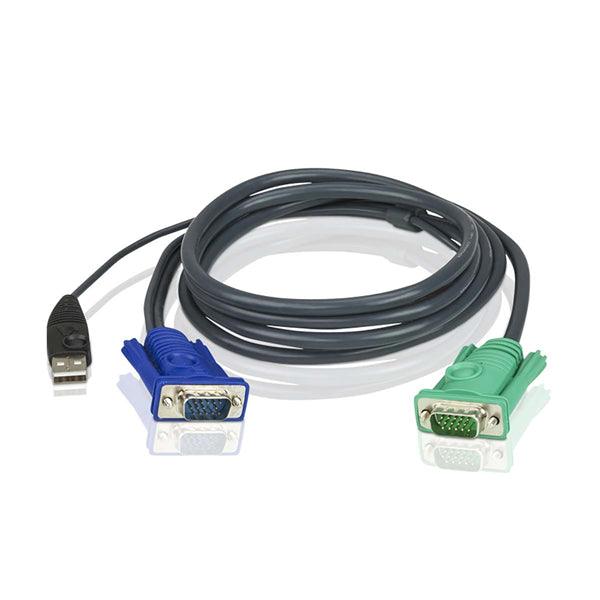 USB-KVM-Kabel mit 3-in-1-SPHD 1.8 m - handy.ch