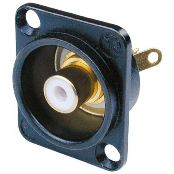 Cinch-Einbaubuchse schwarz weiss - handy.ch