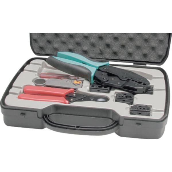 Crimpzangen-Set für Koaxial-Stecker Koaxial-Stecker - handy.ch