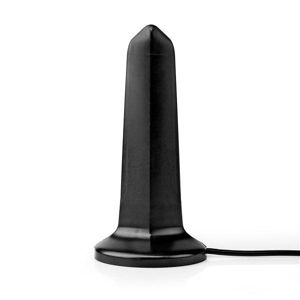 Innenantenne | Aktiv | UHF | Empfangsbereich: 0-15 km | LTE700 | Verstärkung dBi (bei Antennenkabel): 26 dB | ABS | Schwarz - handy.ch
