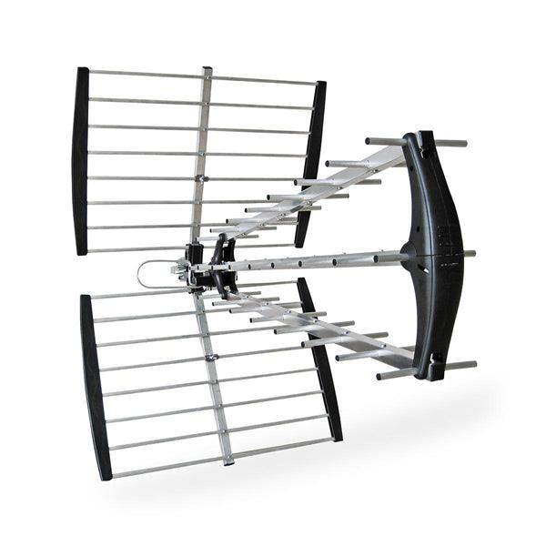 Aussenantenne | UHF | Empfangsbereich: =50 km | LTE700 | Verstärkung dBi (bei Antennenkabel): 18 dB | 75 Ohm | Antennenlänge: 1060 mm | Aluminium - handy.ch