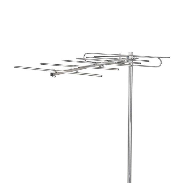 Aussenantenne | VHF | Empfangsbereich: =50 km | Verstärkung dBi (bei Antennenkabel): 13 dB | 75 Ohm | Antennenlänge: 1348 mm | Aluminium - handy.ch