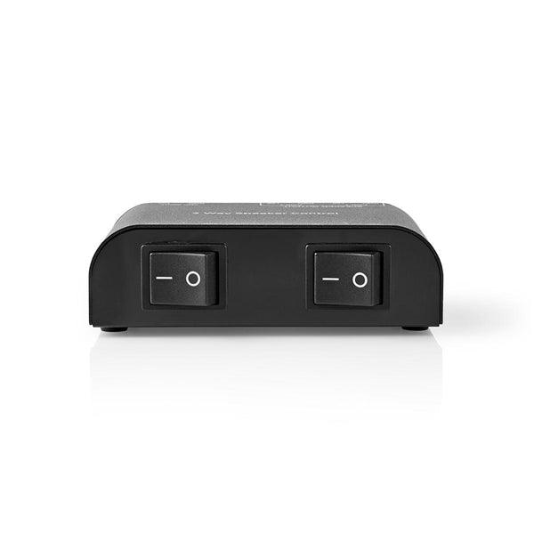 Lautsprecher Control Box | 2-Port port(s) | Anschlussklemmen | Lautsprecherimpedanz: 4-16 Ohm | Maximale Belastung pro Kanal: 150 W | Aluminium | Schwarz - handy.ch
