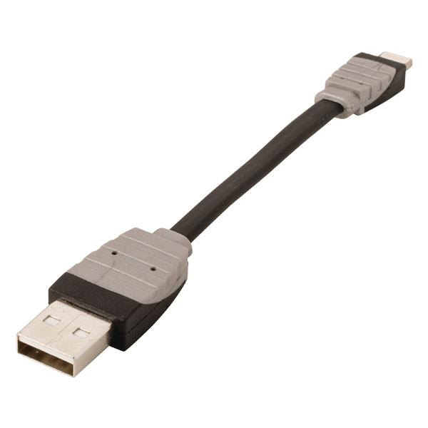 Sync und Ladekabel Apple Lightning - USB A male 0.10 m Schwarz - handy.ch