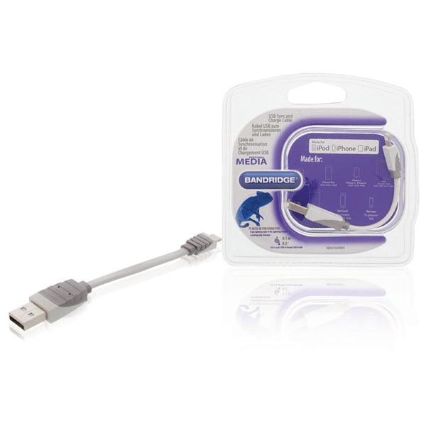 Sync und Ladekabel Apple Lightning - USB A male 0.10 m Weiss - handy.ch