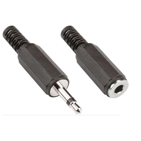Audio-Stecker-Kit 3.5 mm Schwarz - handy.ch