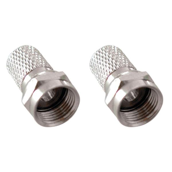 F-Stecker Wetterfest RG59 Male Silber - handy.ch