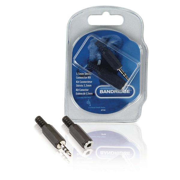 Audio-Stecker-Kit 3.5 mm Schwarz - handy.ch