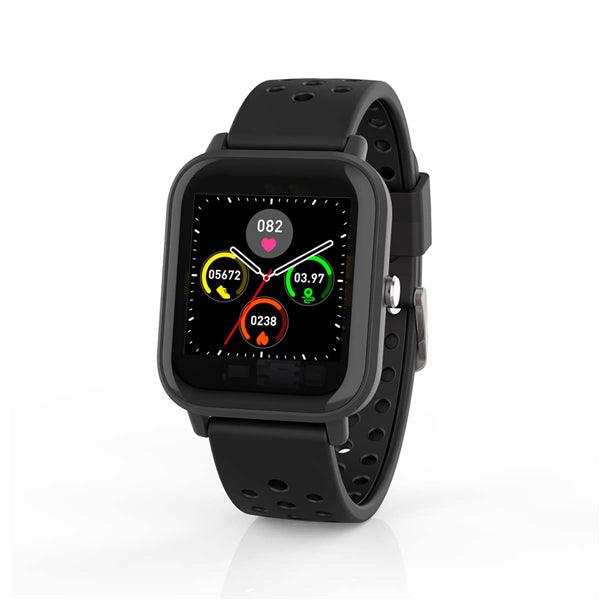 Smartwatch | LCD | IP68 | Maximale Betriebszeit: 7200 min | Android / IOS | Schwarz - handy.ch
