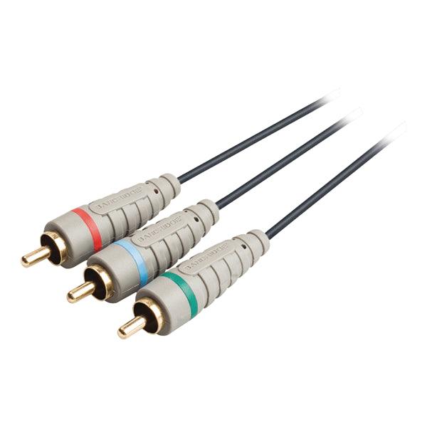 Component-Video-Kabel 3x RCA male - 3x RCA male 5.00 m Blau - handy.ch