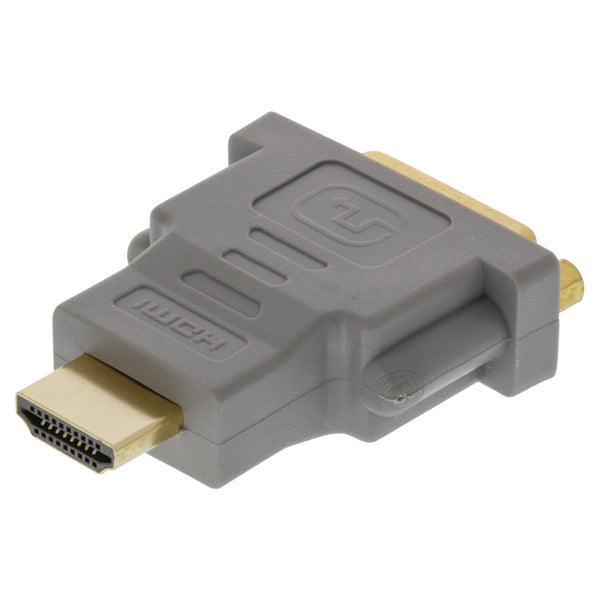 High-Speed-HDMI Adapter HDMI Anschluss - DVI-D 24+1p Buchse Grau - handy.ch