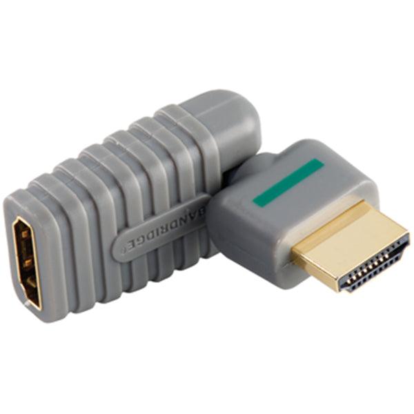 High-Speed-HDMI mit Ethernet-Adapter drehbar HDMI Anschluss - HDMI-Buchse Grau - handy.ch