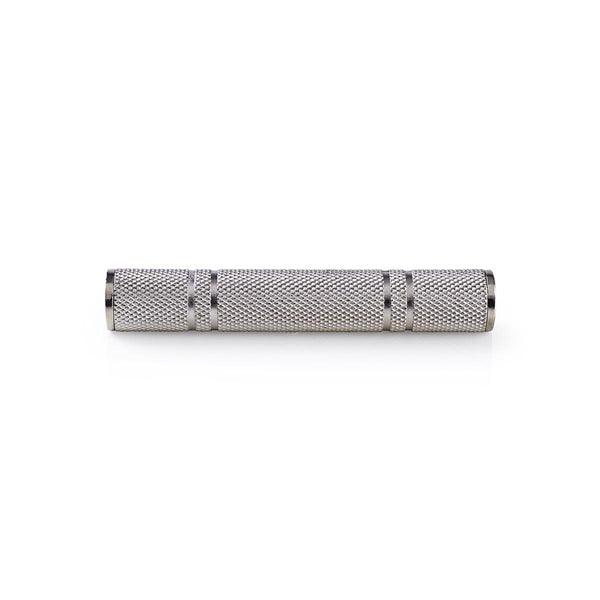 Mono-Audio-Adapter | 6.35 mm Buchse | 6.35 mm Buchse | Vernickelt | Gerade | Metall | Silber | 10 Stück | Plastikbeutel - handy.ch
