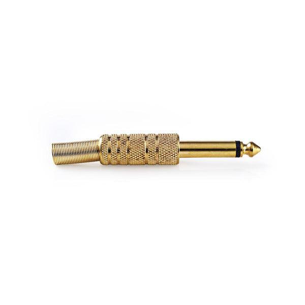 Audio-Anschluss | gerade | Stecker | Vergoldet | Lot | Kabeleingangsdurchmesser: 6.8 mm | Metall | Gold | 25 Stück | Plastikbeutel - handy.ch