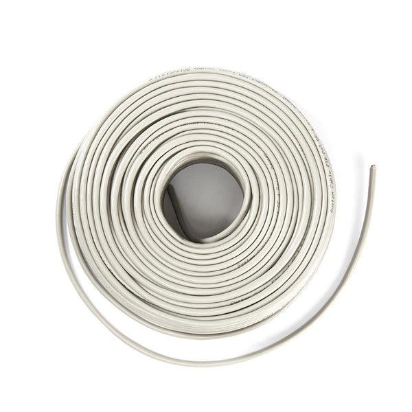 Netzwerk-Kabel Rollen | CAT5e | Litzenleitung | U/UTP | Kupfer | 305.0 m | Innenbereich | rund | PVC | Grau | Kartonverpackung - handy.ch