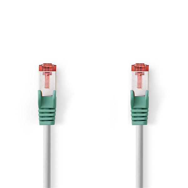 Cat 6 Kabel | RJ45 Stecker | RJ45 Stecker | SF/UTP | 3.00 m | rund | PVC | Grau | Plastikbeutel - handy.ch