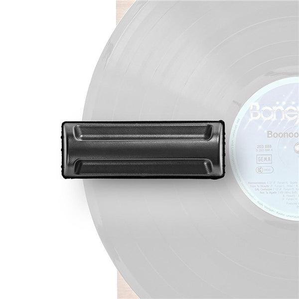 Vinyl-Schallplatten Reinigunsbürste | Bürste | ABS / Mikrofaser | Schwarz - handy.ch