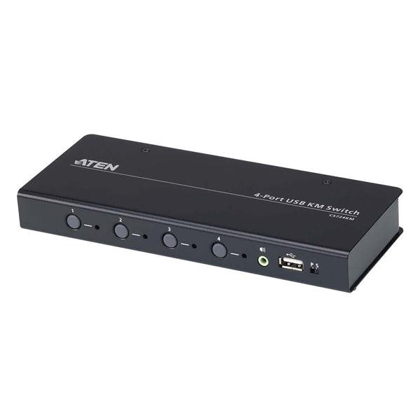4-Port USB Boundless KVM Switch (Kabel im Lieferumfang enthalten) - handy.ch