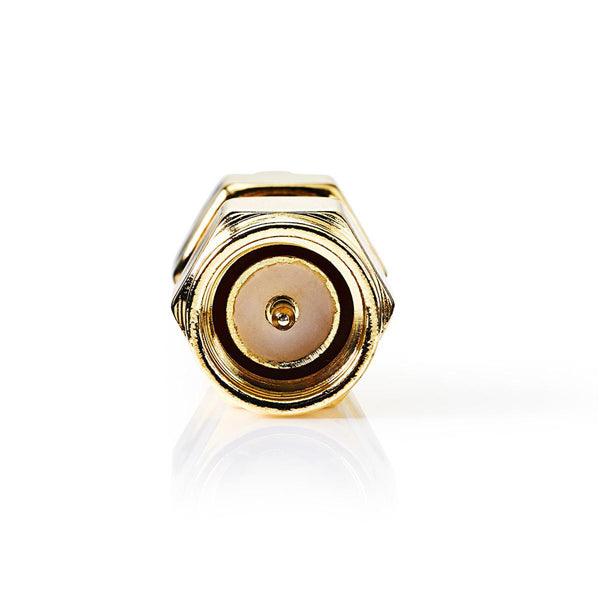 SMA Adapter | SMA-Stecker Reverse Polarity | SMA-Stecker | Vergoldet | 50 Ohm | Gerade | Kupfer | Gold | 2 Stück | Umschlag - handy.ch