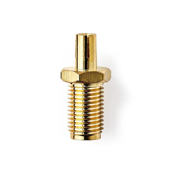 SMA Adapter | SMA-Buchse | TS9 | Vergoldet | 50 Ohm | Gerade | Kupfer | Gold | 2 Stück | Umschlag - handy.ch
