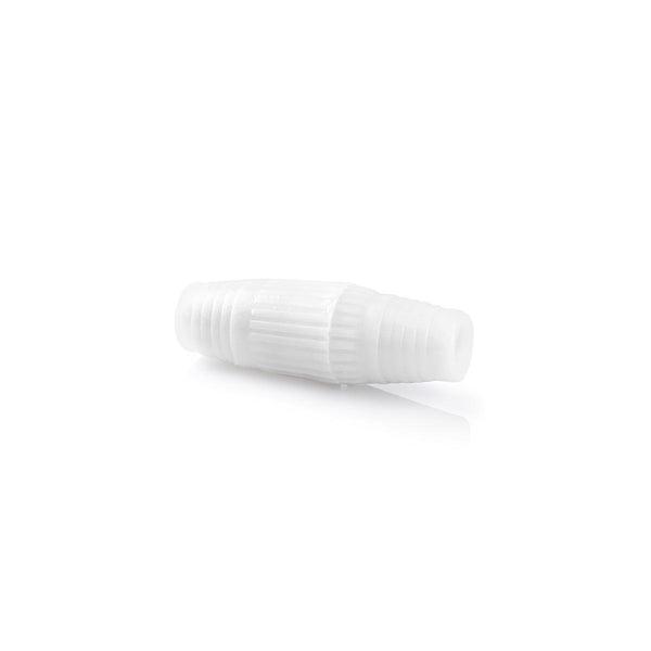 Satelliten- und Antennenadapter | Schraubzwinge | Schraubzwinge | Vernickelt | 75 Ohm | Gerade | ABS | Weiss | 10 Stück | Umschlag - handy.ch