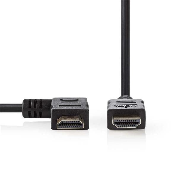 High Speed ??HDMI Kabel mit Ethernet | HDMI Stecker | HDMI Stecker | 4K@30Hz | 10.2 Gbps | 1.50 m | Rund | PVC | Schwarz | Blister - handy.ch