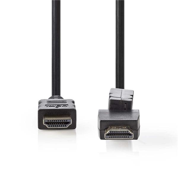 High Speed ??HDMI Kabel mit Ethernet | HDMI Stecker | HDMI Stecker | 4K@30Hz | 10.2 Gbps | 1.50 m | rund | PVC | Schwarz | Blister - handy.ch