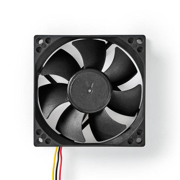 DC-Lüfter | DC | Lüftergrüsse: 80 mm | 3-Pin | 35.6 dBA | Schwarz - handy.ch