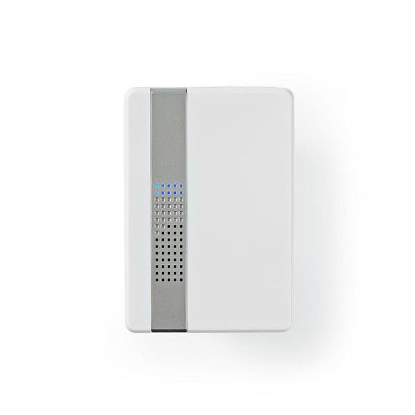 Drahtloses Türklingel Set | Netzstromversorgung | 220 - 240 V AC 50 Hz | 1x CR2032 | Lautstärke: 80 dB | Signalreichweite: 300 m | IP44 | Verstellbares Volumen | 36 Melodien | 1 Empfänger | Weiss - handy.ch