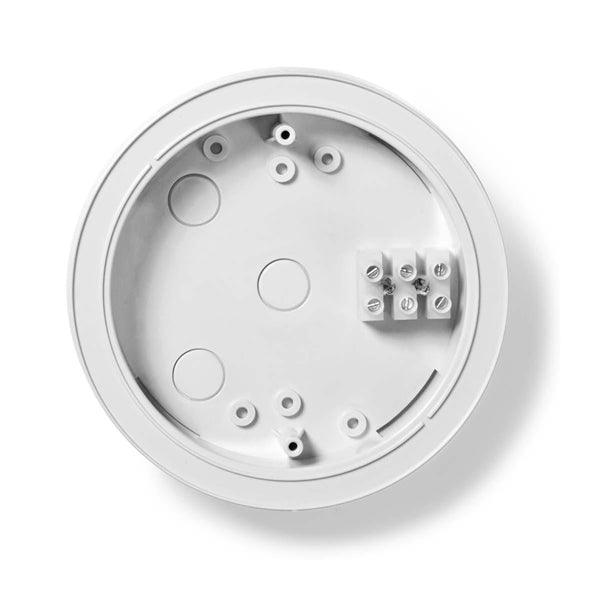 Detektor-Halterung | Durchmesser: 128 mm | Schrauben und Stecker | Weiss - handy.ch