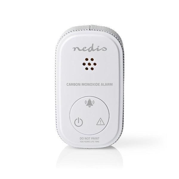 Kohlenmonoxid-Alarm | Batteriebetrieben | Batterie Lebensdauer bis zu: 1 Jahre | Mit Pausentaste | Mit Testtaste | 85 dB | Weiss - handy.ch