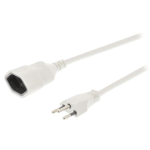 Stromverlängerungskabel 15 m H05VV-F 3G1.5 IP20 Weiss - handy.ch