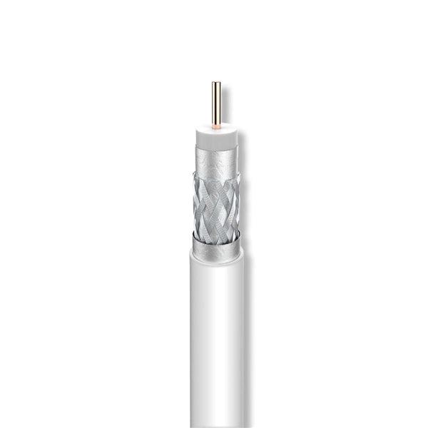 Koaxialkabel auf Rolle RG59 100 m Weiss - handy.ch