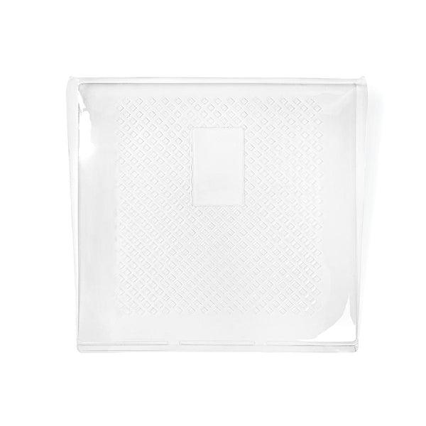 Tropfschale für Kühl- / Gefrierschrank | 61 cm | 59 cm | 59 cm | 5 cm | Transparent | Kunststoff - handy.ch
