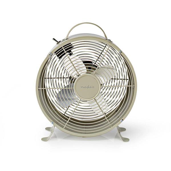 Tischventilator | Netzstromversorgung | Durchmesser: 250 mm | 20 W | 2-Geschwindigkeitsstufen | Grau - handy.ch