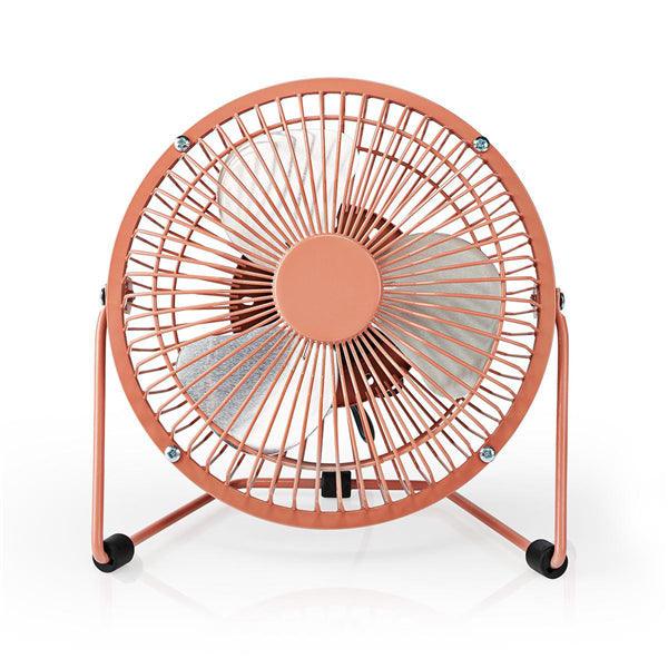 Tischventilator | Stromversorgung über USB | Durchmesser: 150 mm | 3 W | 1-Geschwindigkeitsstufen | Altrosa - handy.ch